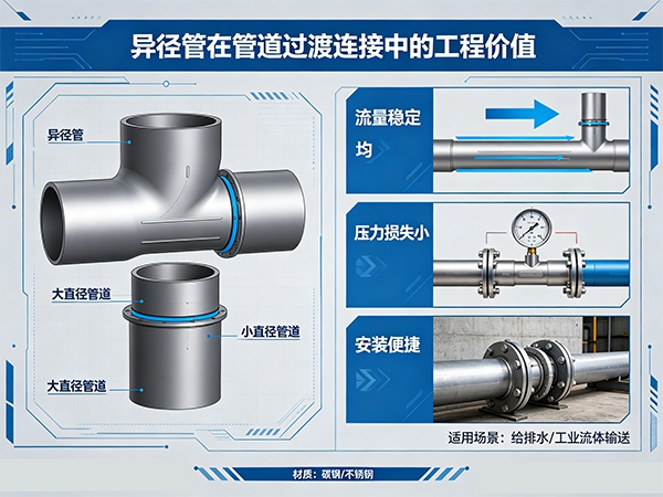 异径管在管道过渡连接中的工程价值