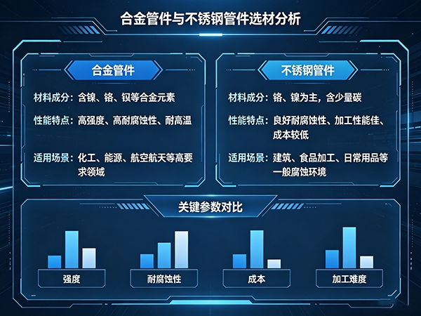 合金管件与不锈钢管件的选材分析